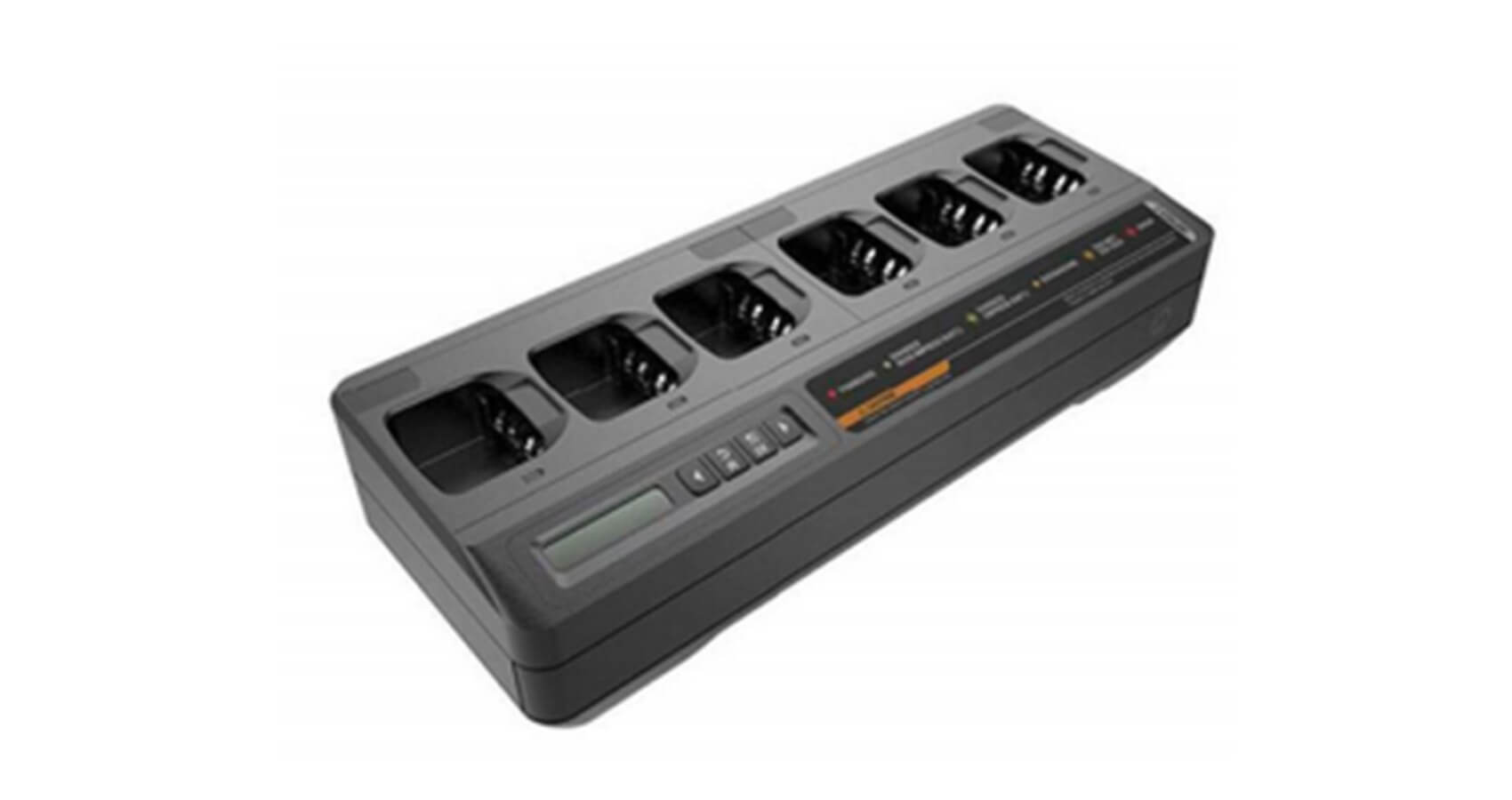 6-Way Multi-Unit Motorola Charger for radio or battery