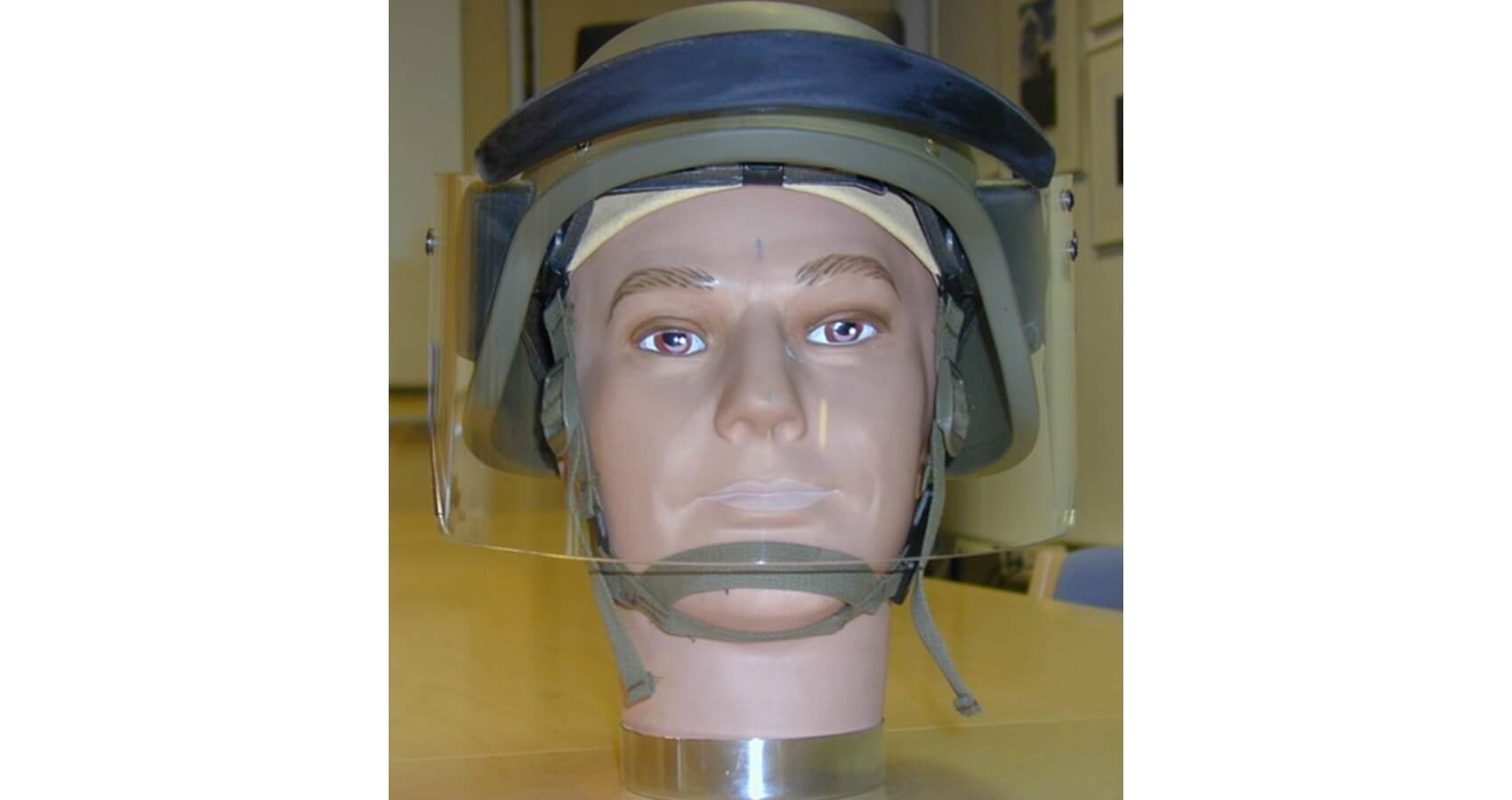 Demining Helmet with Visor STANAG 2920