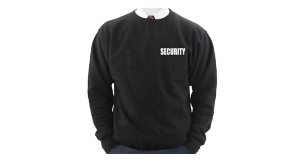 Custom Security Sweater