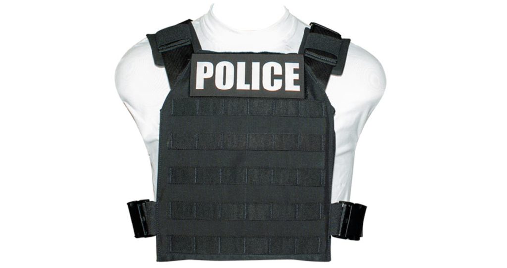 Police Plate Carrier with ID Panels